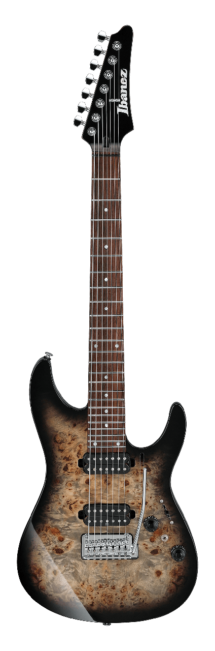 7-струнна електрогітара IBANEZ AZ427P1PB CKB, фото 1