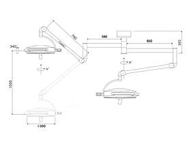 Світильник KD-2072D-2, фото 4