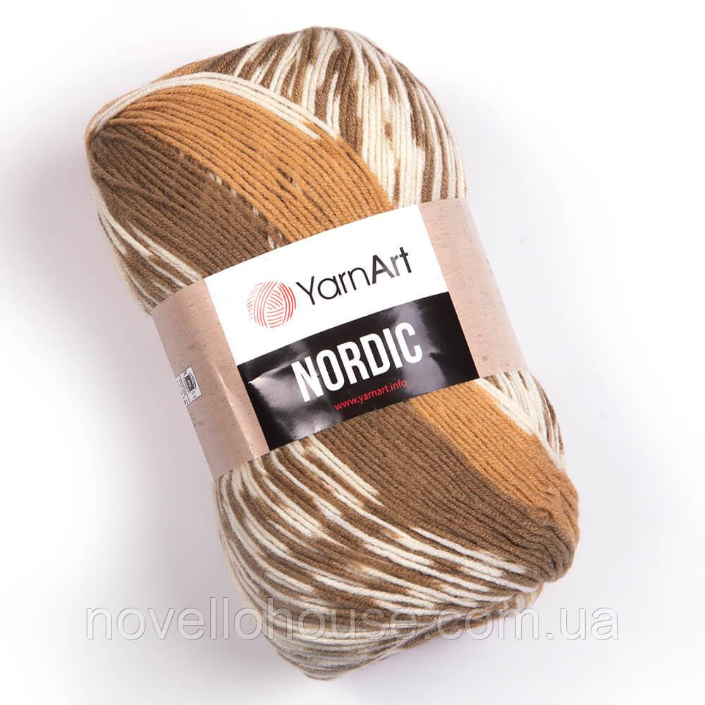 YarnArt NORDIC (Нордік) № 653 (Пряжа напіввовна, нитки для в'язання)
