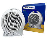 Тепловентилятор спіральний електричний AD-1 (2000 Вт.), фото 6