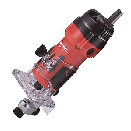 Електричний ручний столярний фрезер Makita 3702 : 530 Вт, 6 цанга, 35000 об/хв електрофрезер, фото 1