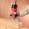 Електричний ручний столярний фрезер Makita 3702 : 530 Вт, 6 цанга, 35000 об/хв електрофрезер, фото 7
