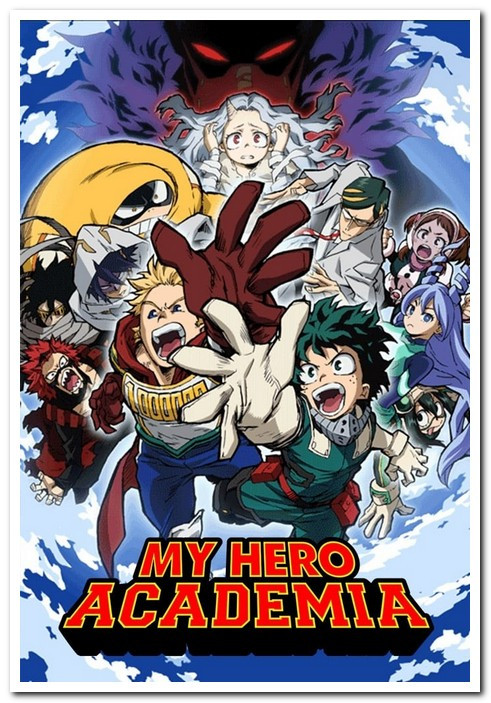 Моя Геройская Академия (My Hero Academia) - Аниме Постер — Купить ...