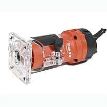 Електричний ручний столярний фрезер Makita 3702 : 530 Вт, 6 цанга, 35000 об/хв електрофрезер, фото 5