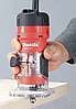 Електричний ручний столярний фрезер Makita 3702 : 530 Вт, 6 цанга, 35000 об/хв електрофрезер, фото 8