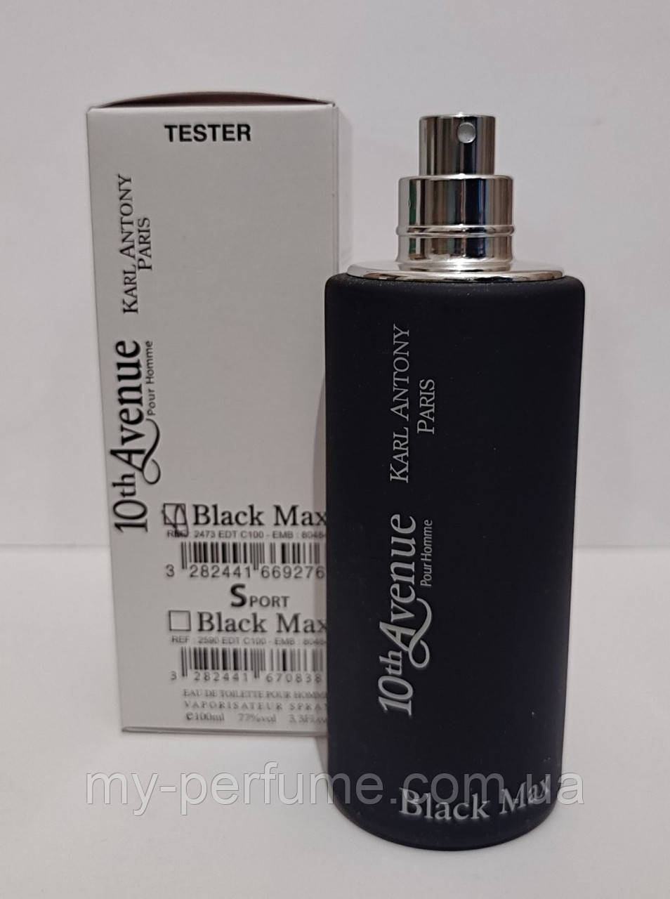 Туалетна вода 10th Avenue Black Max EDT 100ml TESTER