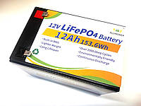 Акумулятор LiFePo4 12V 12А батарея літій-залізо-фосфат BMS battery (акумулятор FLLYROWER LiFePO4 12В 12А)