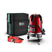 Лазерний рівень у сумці DEKO 5 ліній, червоний промінь