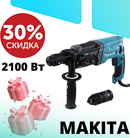 Перфоратор Makita HR 2470 780 ВТ 2,4 Дж будівельний професійний перфоратор макіта