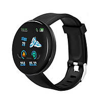Смарт часы Smart Watch D18 Black умные часы Smart Watch 1.3" 90мАч фитнес браслет
