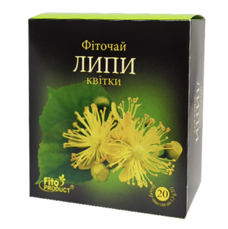 Квітки липи фіточай 20 пакетиків