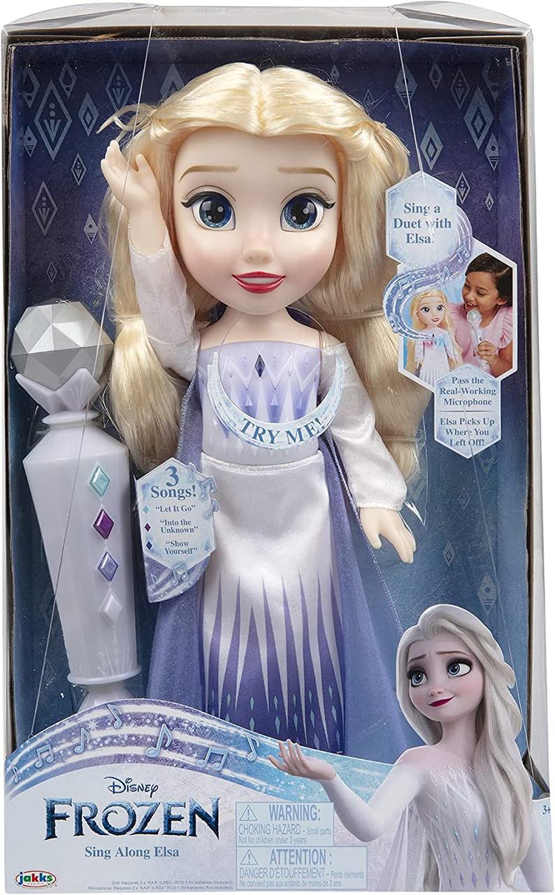 Уцінка! Лялька Ельза співаюча з мікрофоном Холодне серце 2 Disney Frozen 2 Elsa Singing Doll