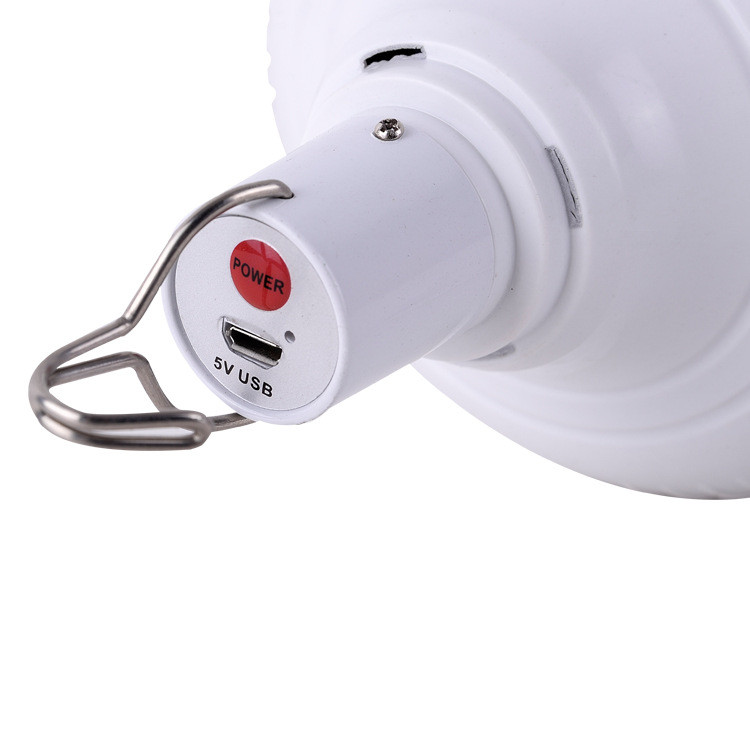 Автономная LED лампа светильник 30w с аккумулятором и USB кабелем - фото 2 - id-p516431955