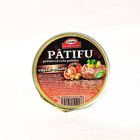 Паштет рослинний тофу з помідорами та оливками 100г Patifu Veto