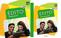 Підручник та зошит Édito A2 Livre avec CD audio et DVD + Cahier d'activités avec CD mp3