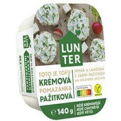 Сир рослинний пастоподібний з пажитником 140г Lunter
