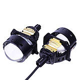 Універсальні Bi-Led лінзи (модулі) 3" SANVI S3 65W, 6000K, H4/H7/Hella, фото 2
