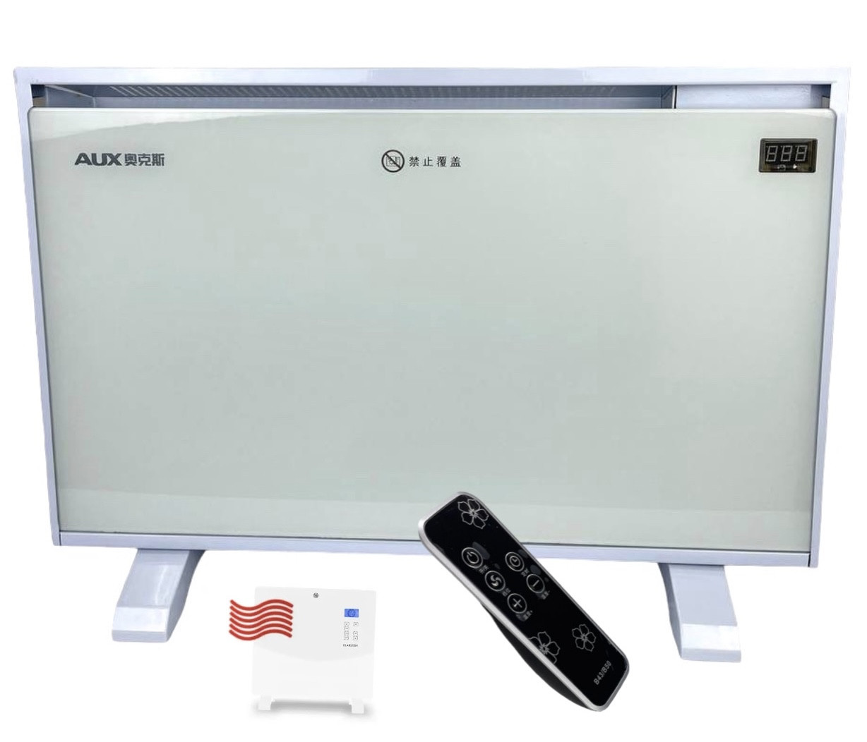 Електричний конвекторний обігрівач 2000W AUX 40 м2 універсальний 2в1, фото 1