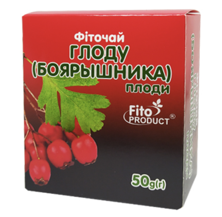 Ягоди глоду фіточай, 50 гр