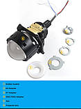 Універсальні Bi-Led лінзи (модулі) 3" SANVI S3 65W, 6000K, H4/H7/Hella, фото 8