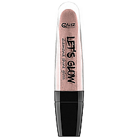 Блиск для губ Quiz Cosmetics Let's Glow Lipgloss Diamand Shine Gloss No 02