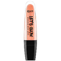 Блиск для губ Quiz Cosmetics Let's Glow Lipgloss Diamand Shine Gloss No 01