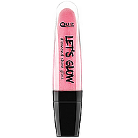 Блиск для губ Quiz Cosmetics Let's Glow Lipgloss Diamand Shine Gloss No 04