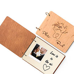 Крафтбук "Пара" зі світлою обкладинкою і бежевими сторінками