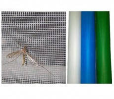 Захисна сітка від комарів, рулонна відрізна синього кольору для будинку, тераси, альтанки, ширина 1,2 м, фото 3
