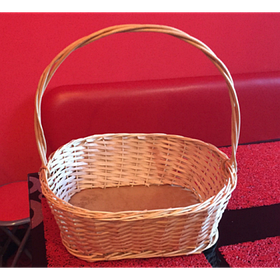 Подарунковий плетений кошик з лози