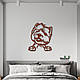 Панно Вест-хайленд-уайт-тер'єр 15x18 см - Картини та лофт декор з дерева на стіну., фото 4