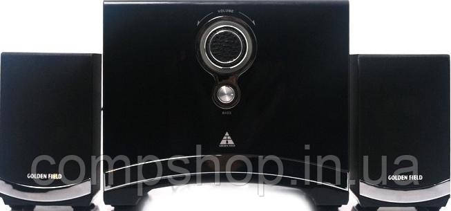 Акустична система 2.1 GoldenField G7-A 2x2.5W+6W MP3 player Remote Control (код 131067), фото 1