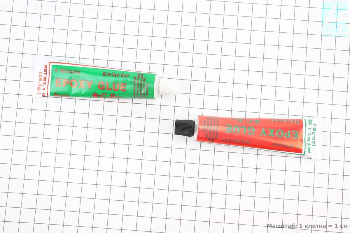 Клей Двухкомпонентный для Металлических Деталей "EPOXY-METAL", 60g ...