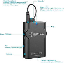 Boya BY-WM4 PRO-K4 Мікрофонна радіосистема для пристроїв Apple, фото 6