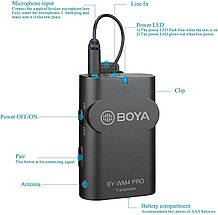 Boya BY-WM4 PRO-K4 Мікрофонна радіосистема для пристроїв Apple, фото 3