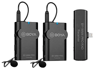 Boya BY-WM4 PRO-K4 Мікрофонна радіосистема для пристроїв Apple