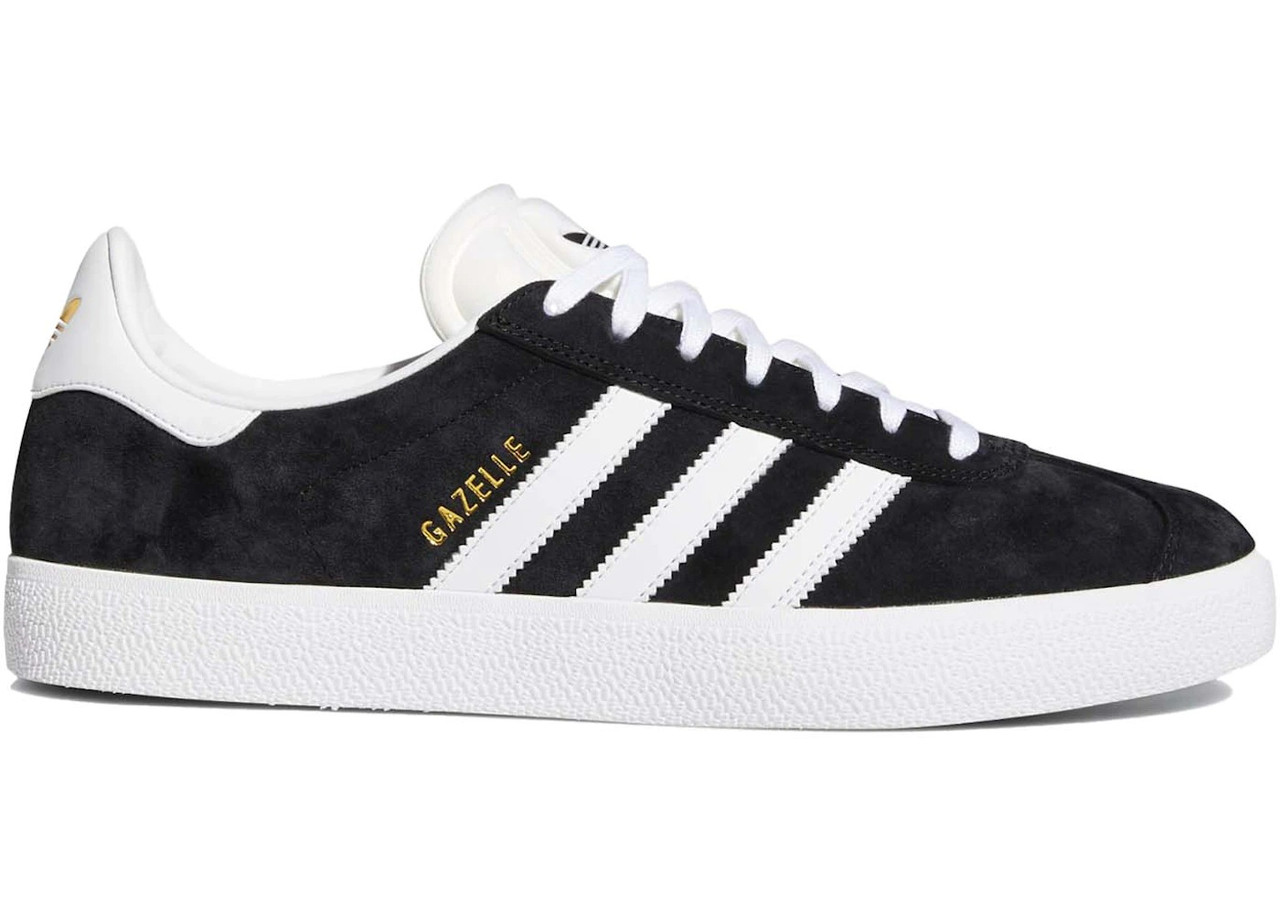 Кросівки Adidas Gazelle Core Black Cloud White Gold - BB5476