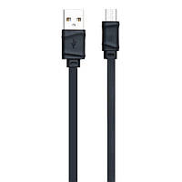 Кабель Hoco X5 USB - micro USB 1 метр 2.4A Black (18235)