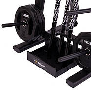 Стійка вертикальна для млинців (дисків) і бодибарів Zelart (TA-3653), фото 7