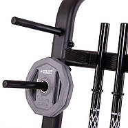 Стійка вертикальна для млинців (дисків) і бодибарів Zelart (TA-3653), фото 6