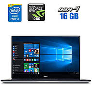 Игровой ноутбук Dell XPS 15 9550/15.6"/Core i5-7300HQ 4 ядра 2.5GHz/16GB DDR4/480GB SSD/GeForce GTX 1050 4GB