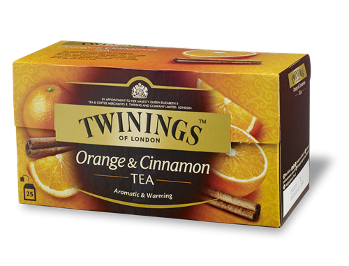 Чай чорний Twinings Апельсин і кориця, 25п.х2г, фото 1