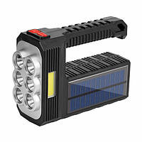 Ручной светодиодный фонарь с солнечной батареей X-Balog 6LEDT6-COB USB