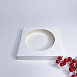 Вставка для Пасхи, 168*168*30 мм, діаметр 130 мм, біла, фото 3