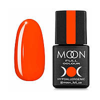 Гель-лак Moon Full Neon No707 морквяно-кораловий, 8 мл.