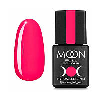 Гель-лак Moon Full Neon No709 рожевий насичений, 8 мл.