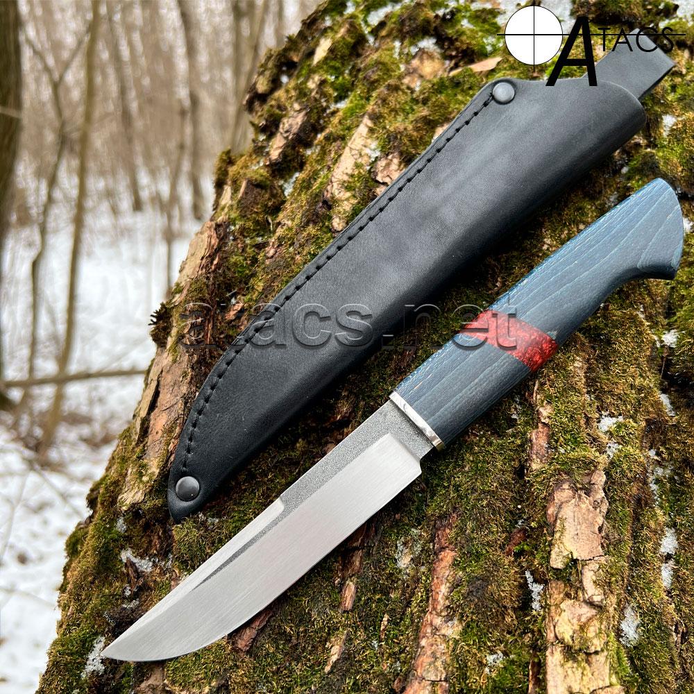 Ніж нескладний ручної роботи "Мисливець" ( сталь N690)