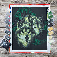 ОСП-30 Волки, набор для вышивки бисером картины