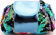 Косметичка мішок з паєтками веселка AVADONA