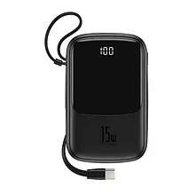 Додатковий акумулятор Baseus PPQD-A01 Black 10000mAh